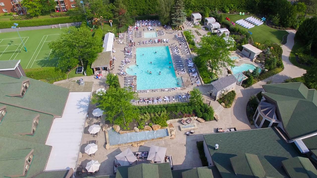 Hotel Manoir Saint-Sauveur-des-Monts Exterior foto